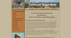 Desktop Screenshot of californiatargetbirds.com